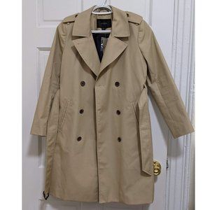 J Crew Beige Trench Coat (0P)
